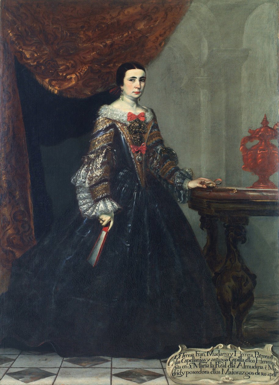 Retrato de Teresa Francisca Mudarra e Herrera, c. 1620 de Claudio Coello