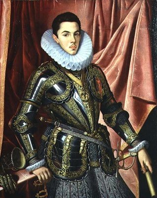 Retrato de um Jovem de Blindagem de Claudio Coello