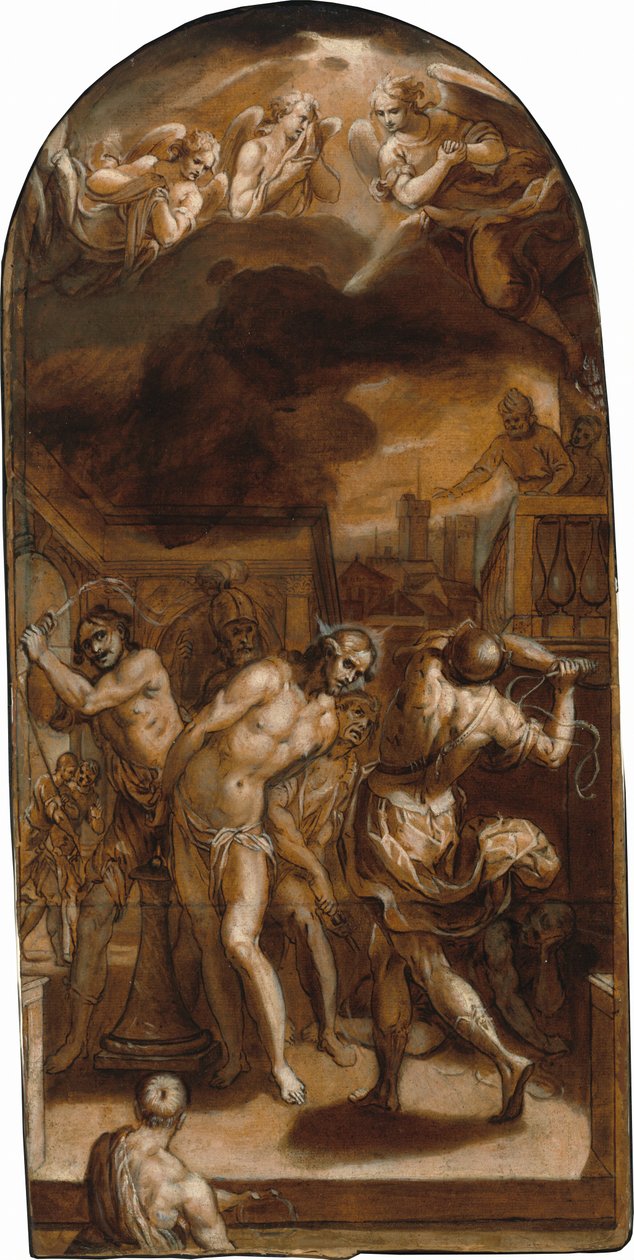 A Flagelação de Cristo de Claudio Ridolfi
