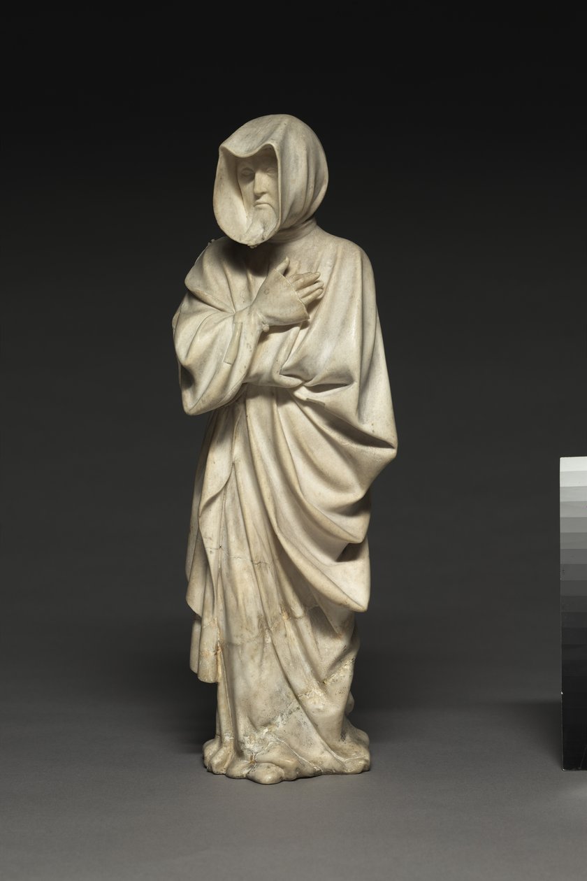 Dois Choros da Tumba de Filipe, o Ousado, Duque da Borgonha, 1404-10 de Claus de Werve