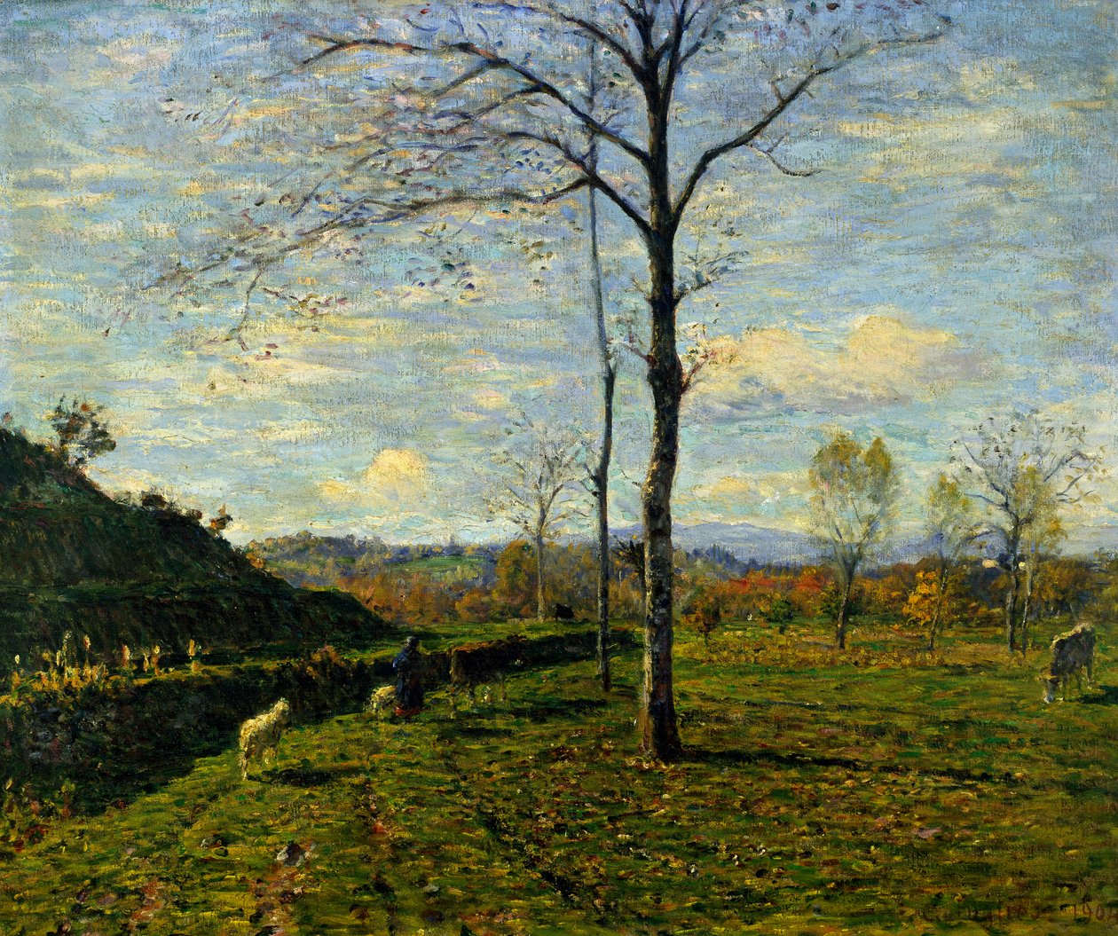 Fim de outubro, de Clemente Pugliese Levi (1855-1936) de Clemente Pugliese Levi