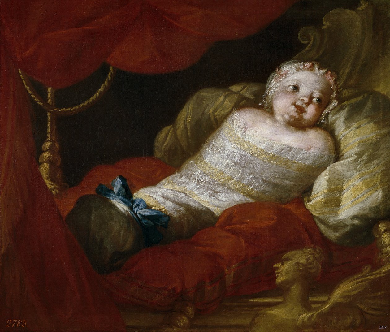 Infanta Isabella de Bourbon, princesa de Nápoles de Clemente Ruta