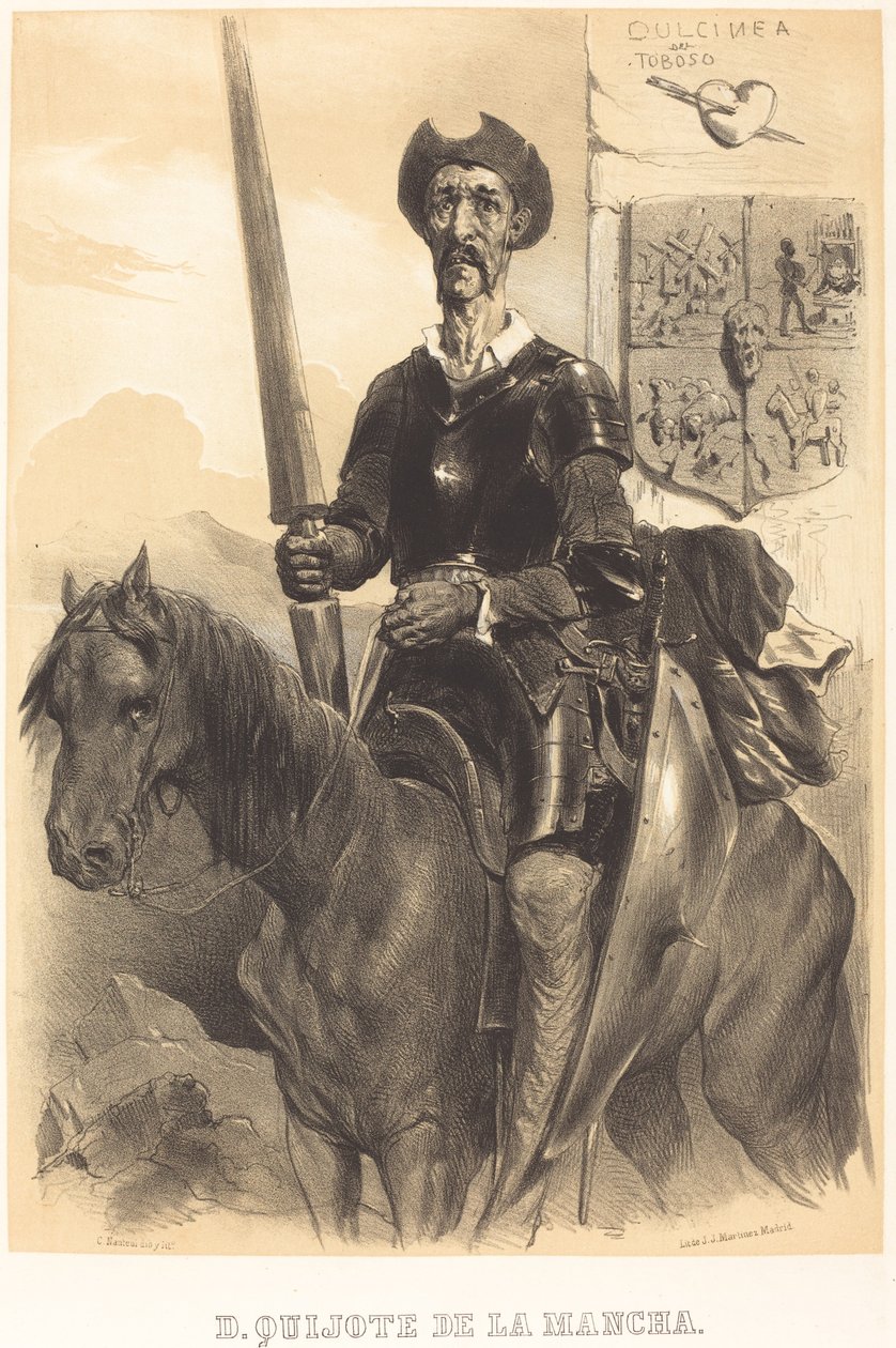 Dom Quixote de la Mancha de Célestin Nanteuil