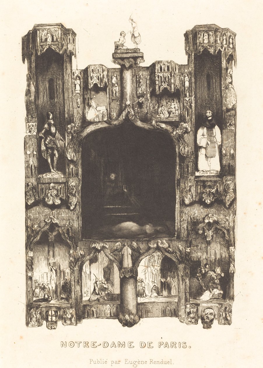 Notre Dame de Paris de Célestin Nanteuil