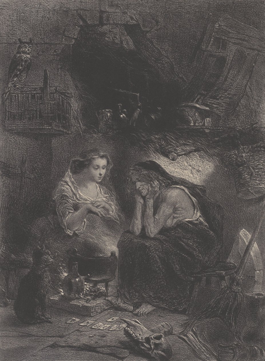 A Poção, 1860. de Célestin Nanteuil