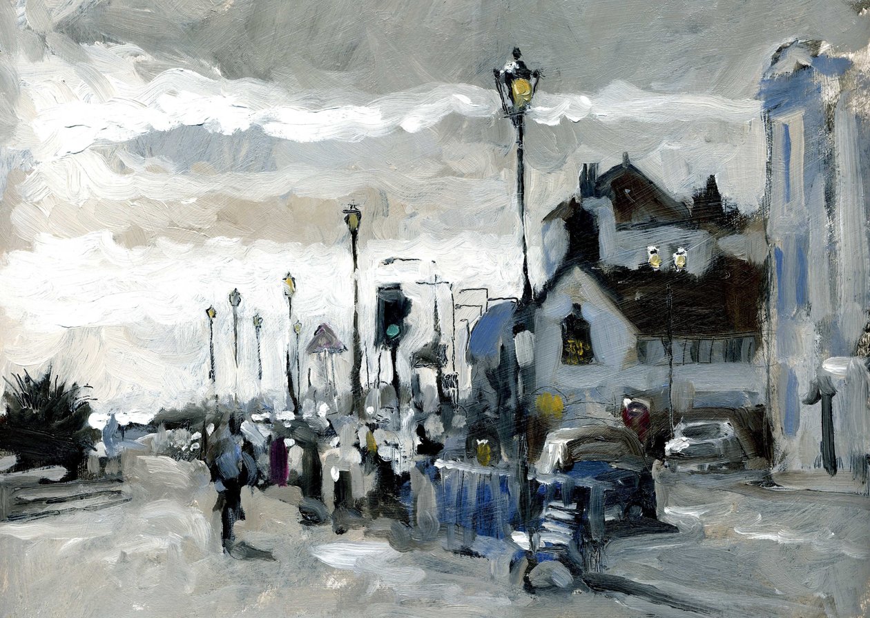 Inverno, Negócio, Kent, 2007 de Clive Metcalfe