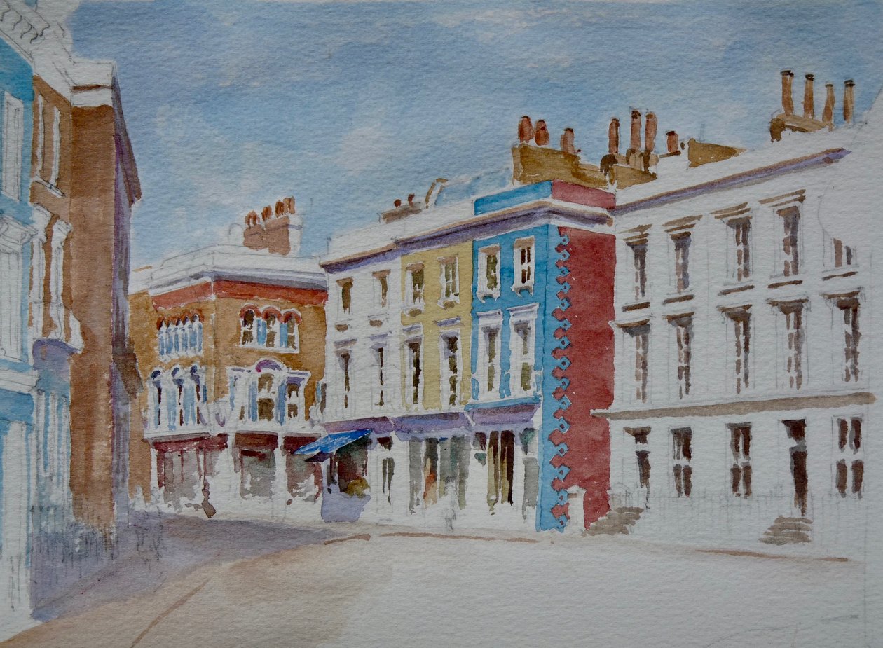 Uma cruz de Clarendon, 2003 (aguarela) de Clive Wilson