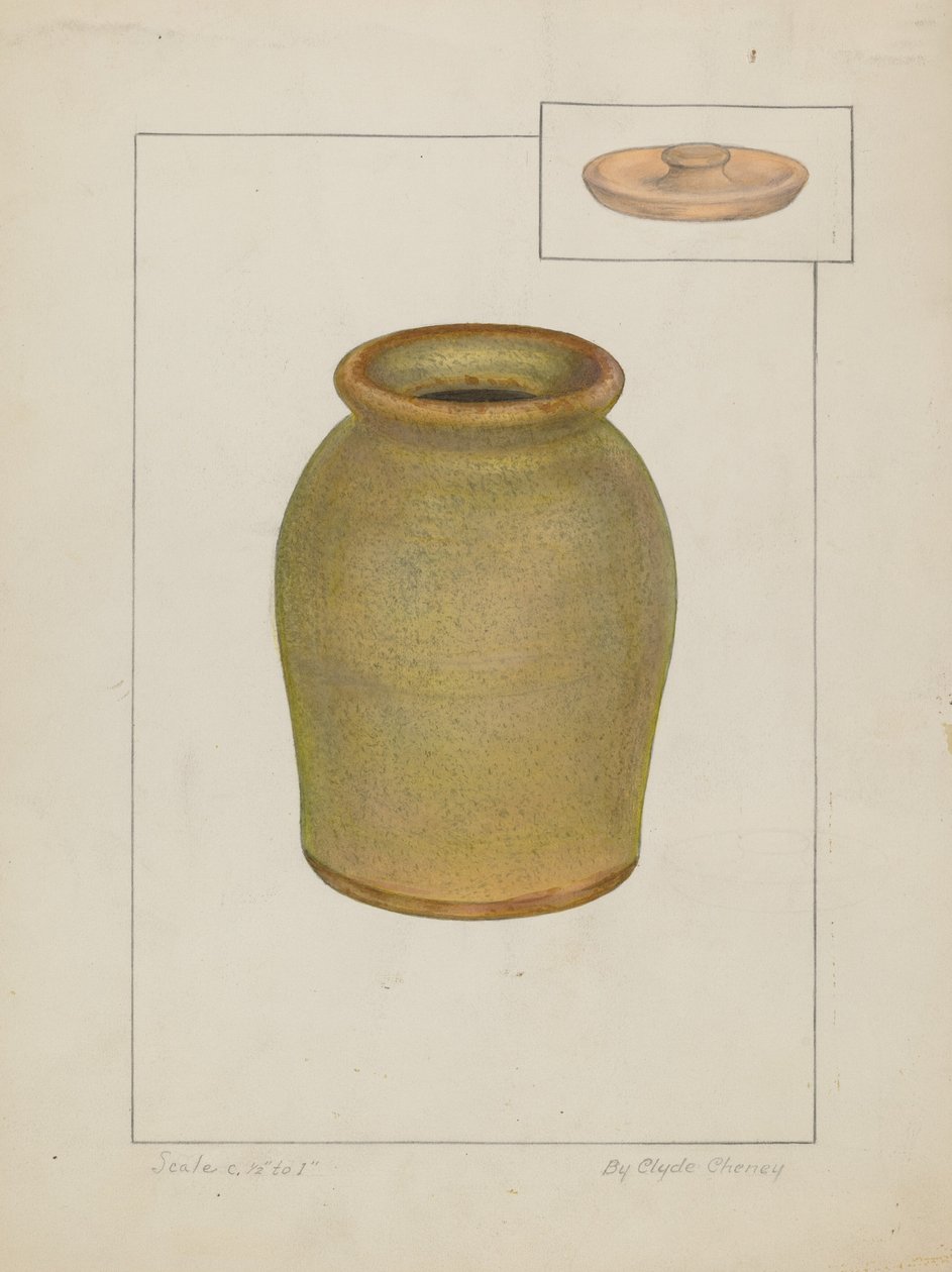 Jarra de preservação de Clyde L. Cheney