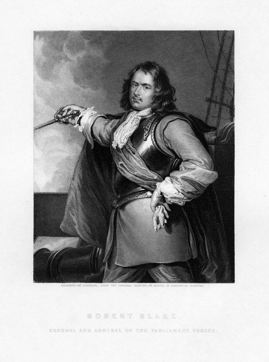 Robert Blake, almirante inglês, 1836 de Cochran
