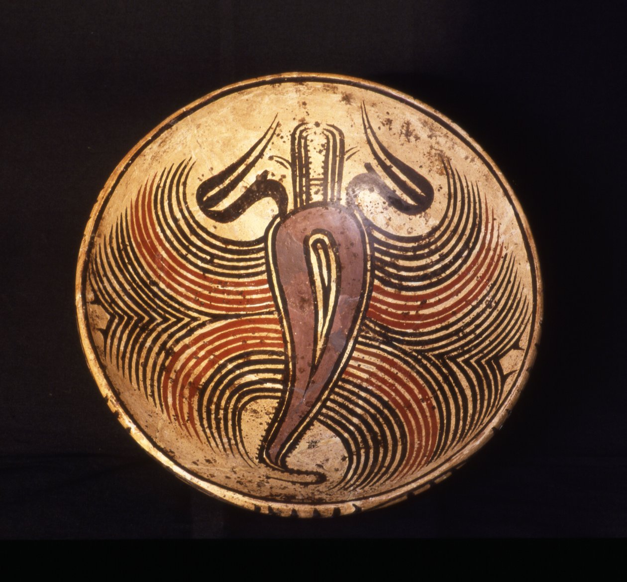 Placa de pedestal, fase Early Cocle, 700-800 AD (cerâmica) de Cocle Culture