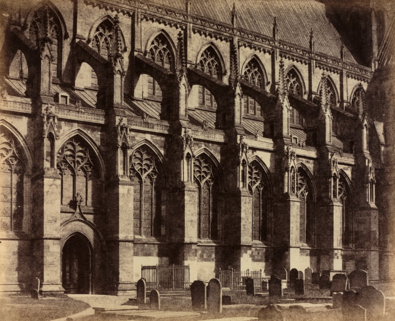 Lado Sul Beverley Minster de Col. Alfred Capel Cure