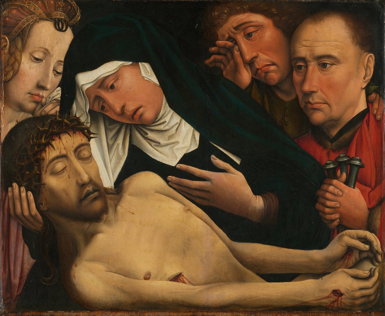 A lamentação de Cristo de Colijn de Coter