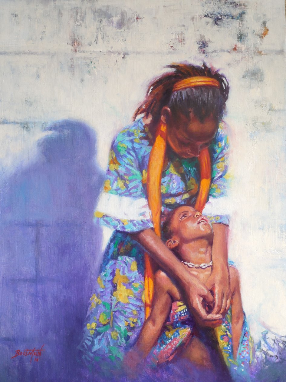 Emancipação, 2014, (óleo sobre linho) de Colin Bootman