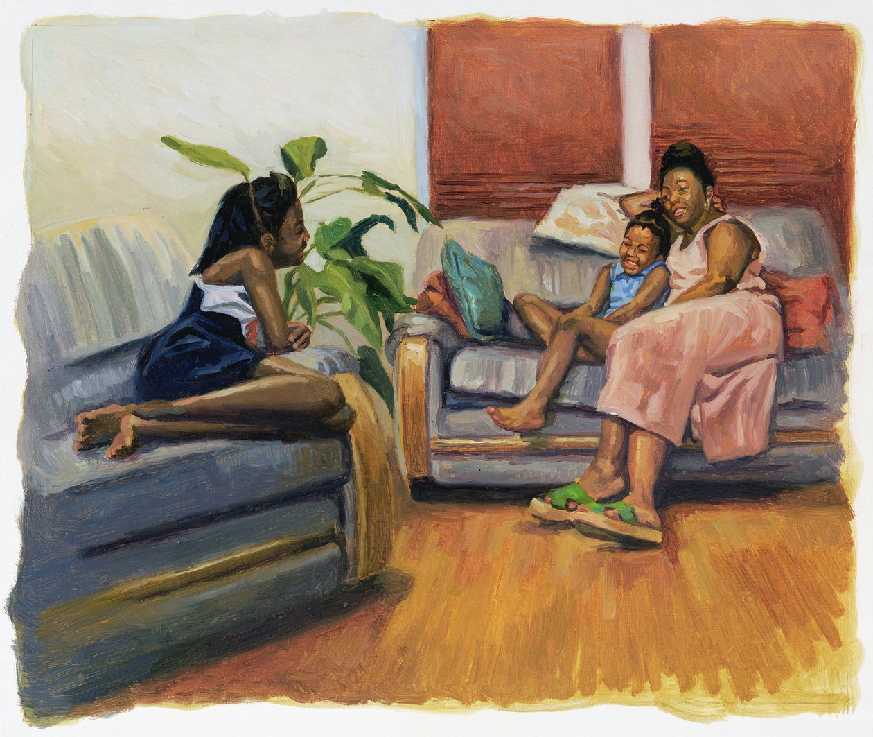 Salão da sala de estar, 2000 de Colin Bootman