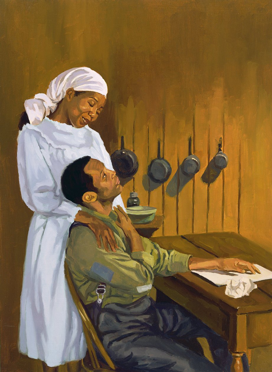 Lado a lado, 2003 (óleo e acrílico sobre tela) de Colin Bootman