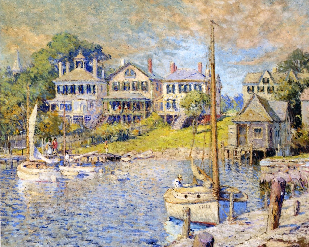 Edgartown, Martha&39;s Vineyard, 1915 de Colin Campbell Cooper