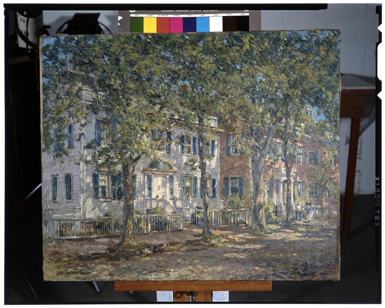 Rua principal superior, nantucket, massachusetts de Colin Campbell Cooper