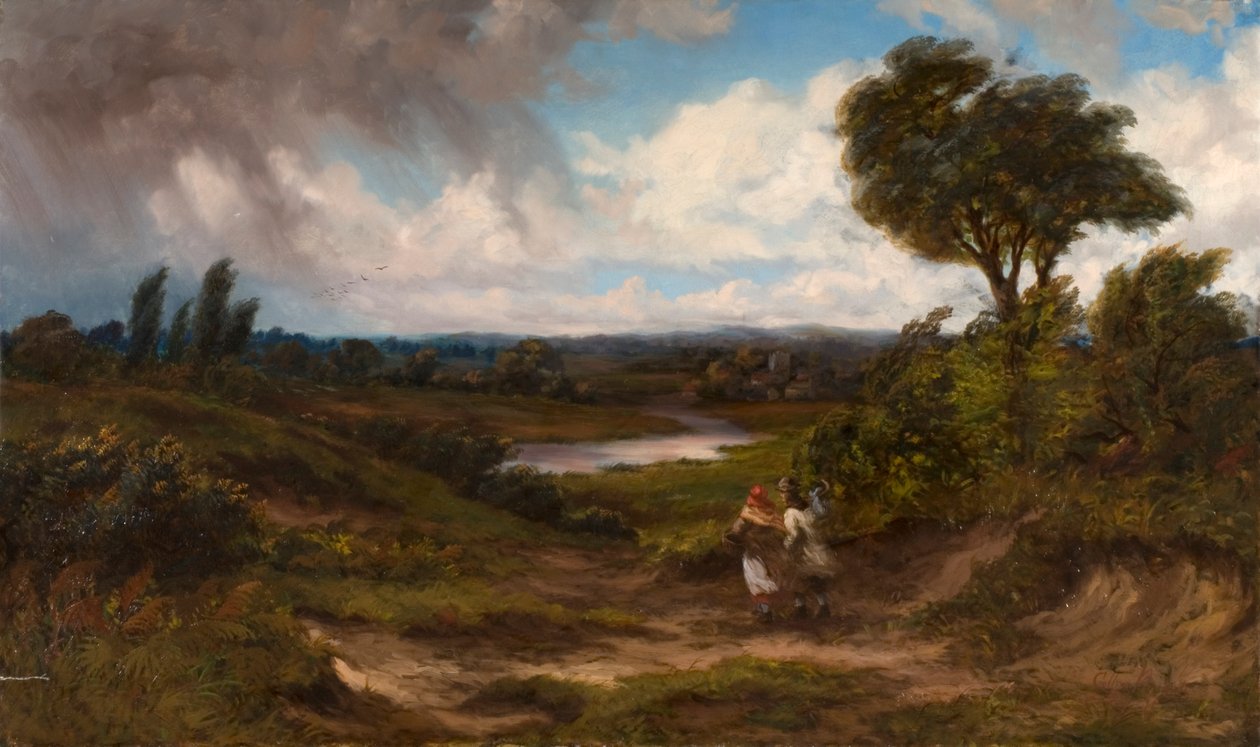 Uma vista de Derbyshire de Colin Rendall