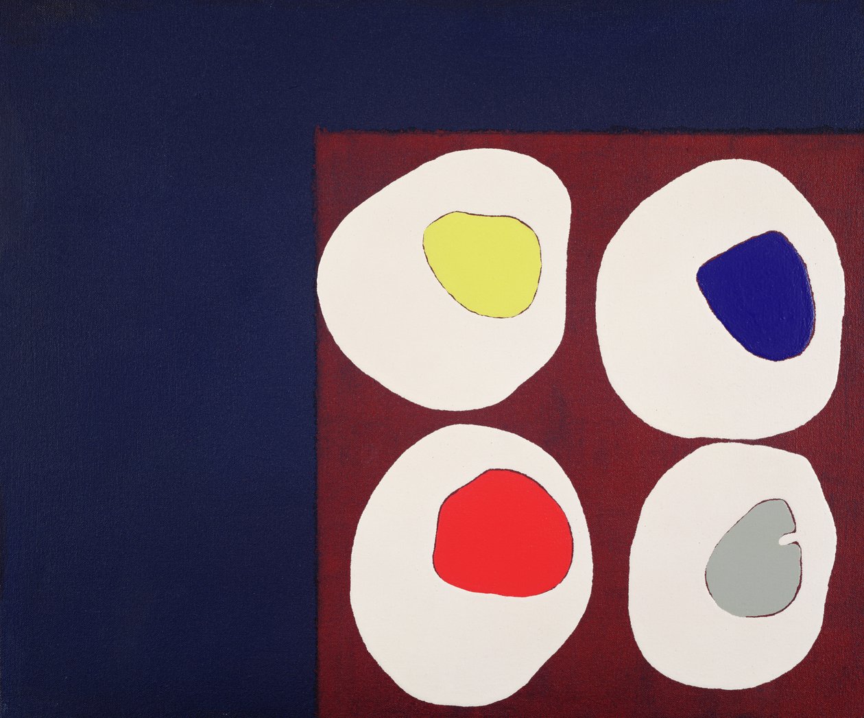 Allsorts, 1998 (acrílico sobre tela) de Colin Booth