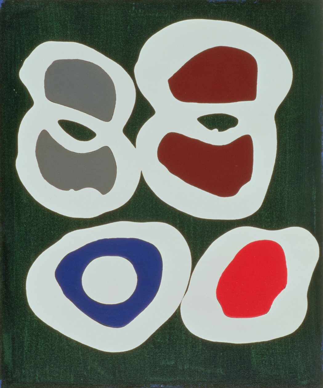 Cross-Cut, 1998 (acrílico sobre tela) de Colin Booth
