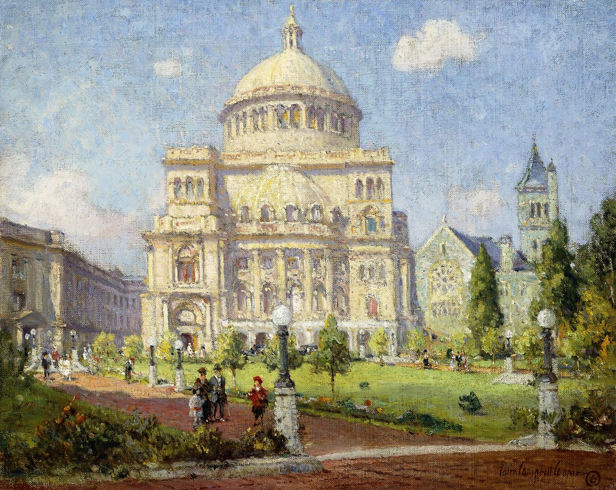 Primavera em Boston de Colin Campbell Cooper