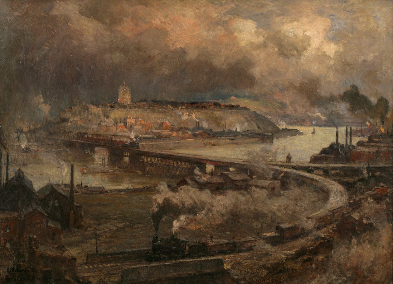 Pittsburgh, Pensilvânia, 1906 de Colin Campbell Cooper