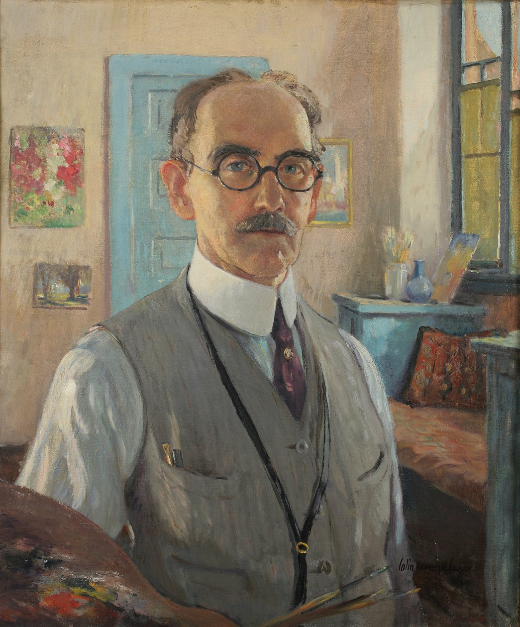 Auto-retrato de Colin Campbell Cooper