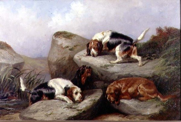 Otterhounds, 1889 de Colin Graeme