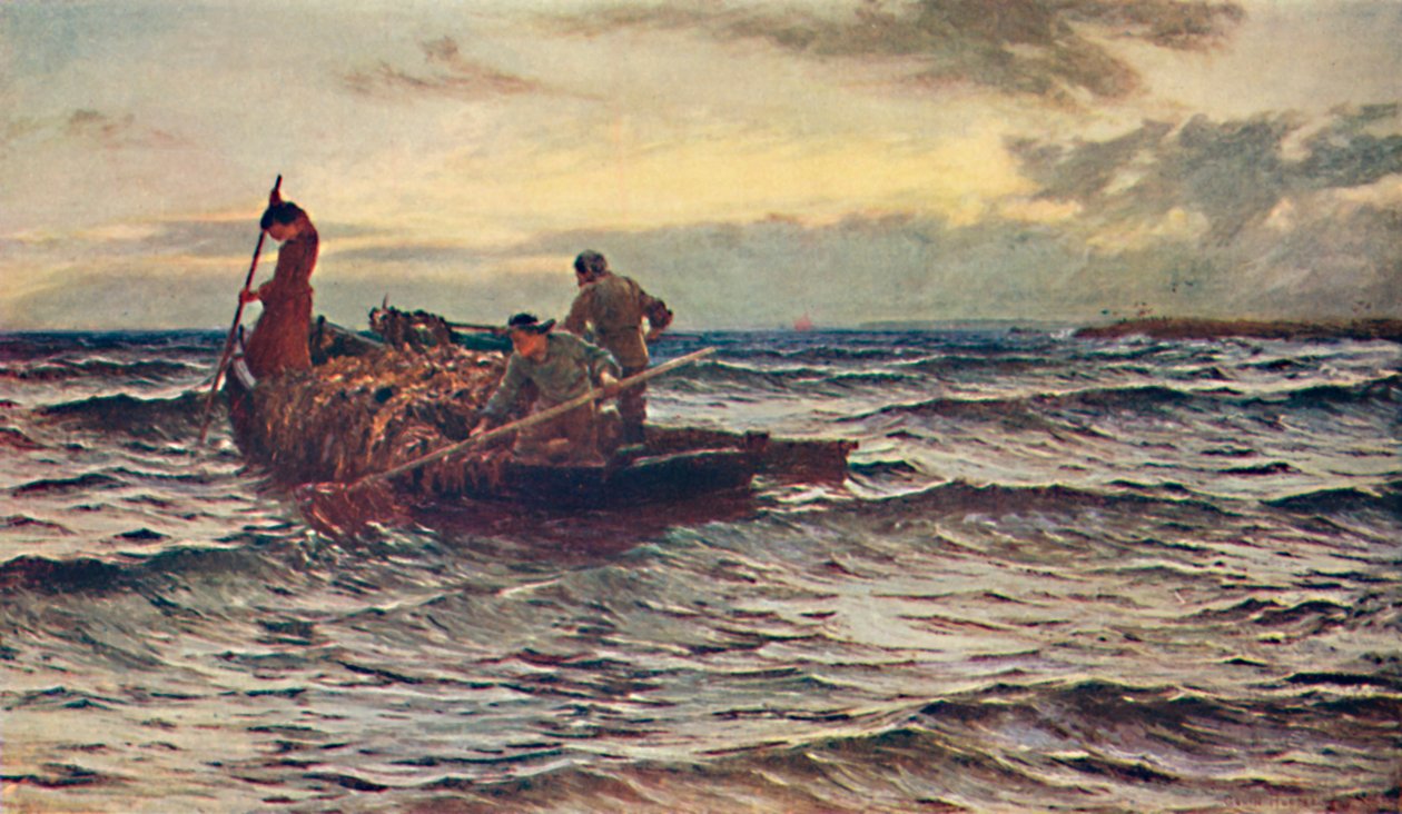 Sua única colheita, c1875, 1904 de Colin Hunter