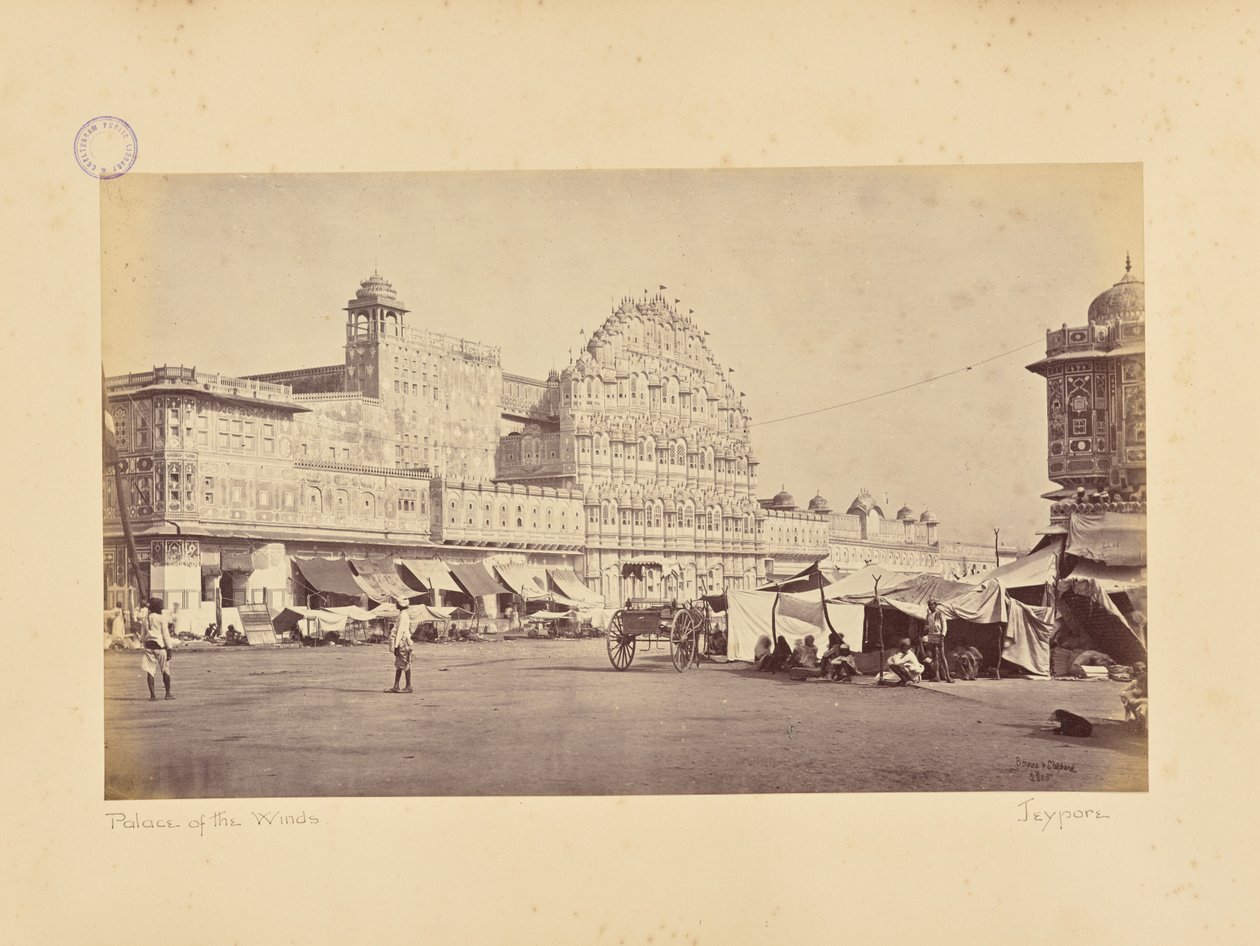 Jaypur; O Hauwa Mahal, ou Palácio do Vento de Colin Murray