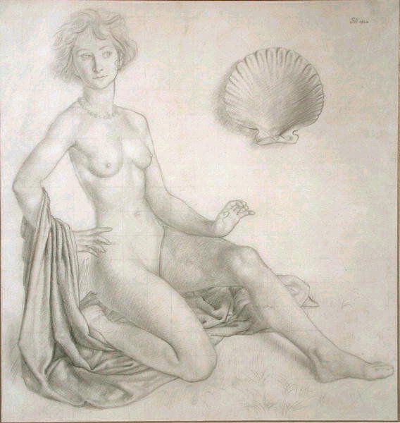 Estudo para Venus & Cupido de Colin Unwin Gill