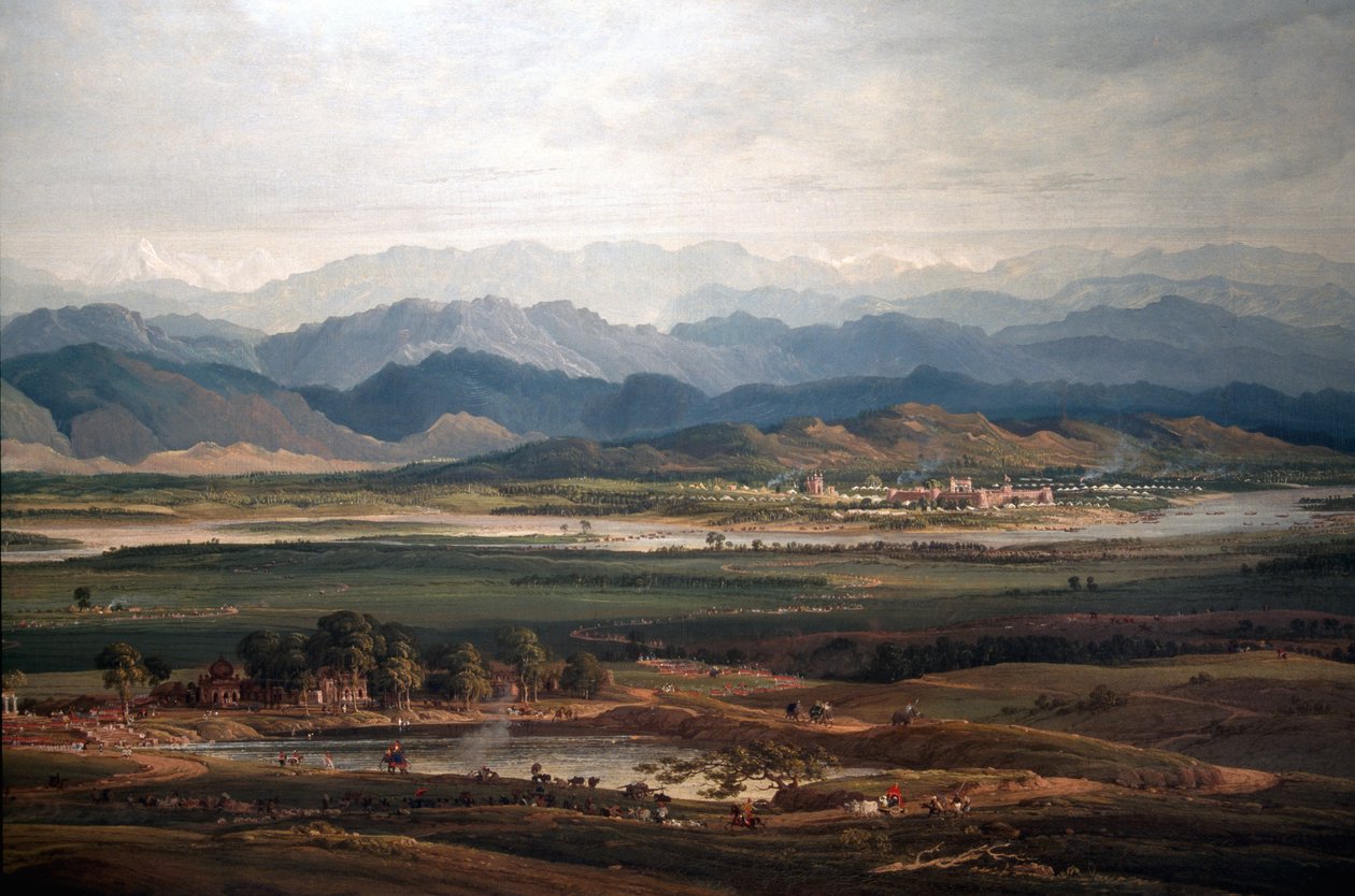Março de Francis Marquess de Hastings 1754-1826 1814-15 óleo sobre tela detalhe de 237634 de Colonel Charles Joseph Doyle