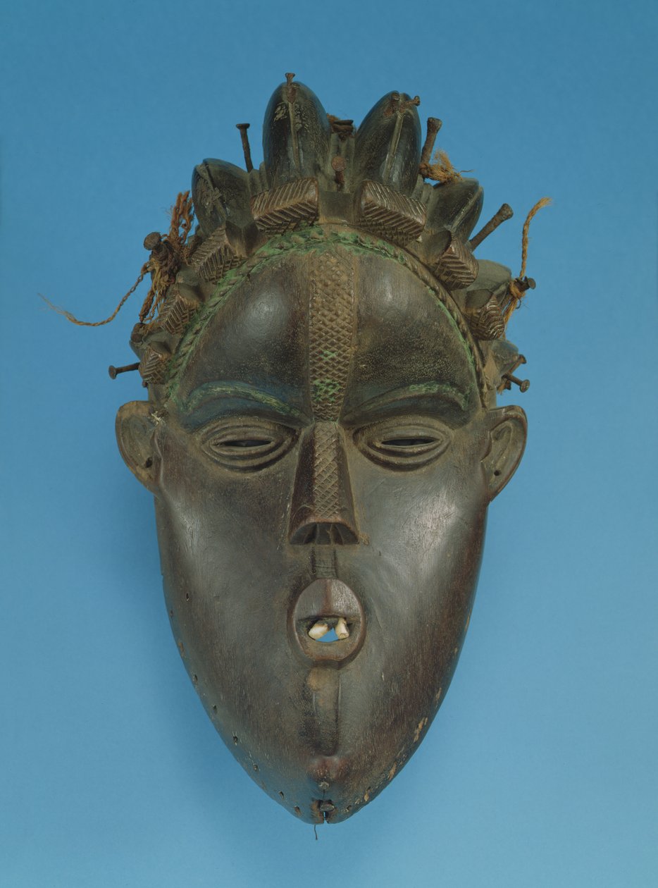 Máscara, Bassa Culture (madeira) de Congolese