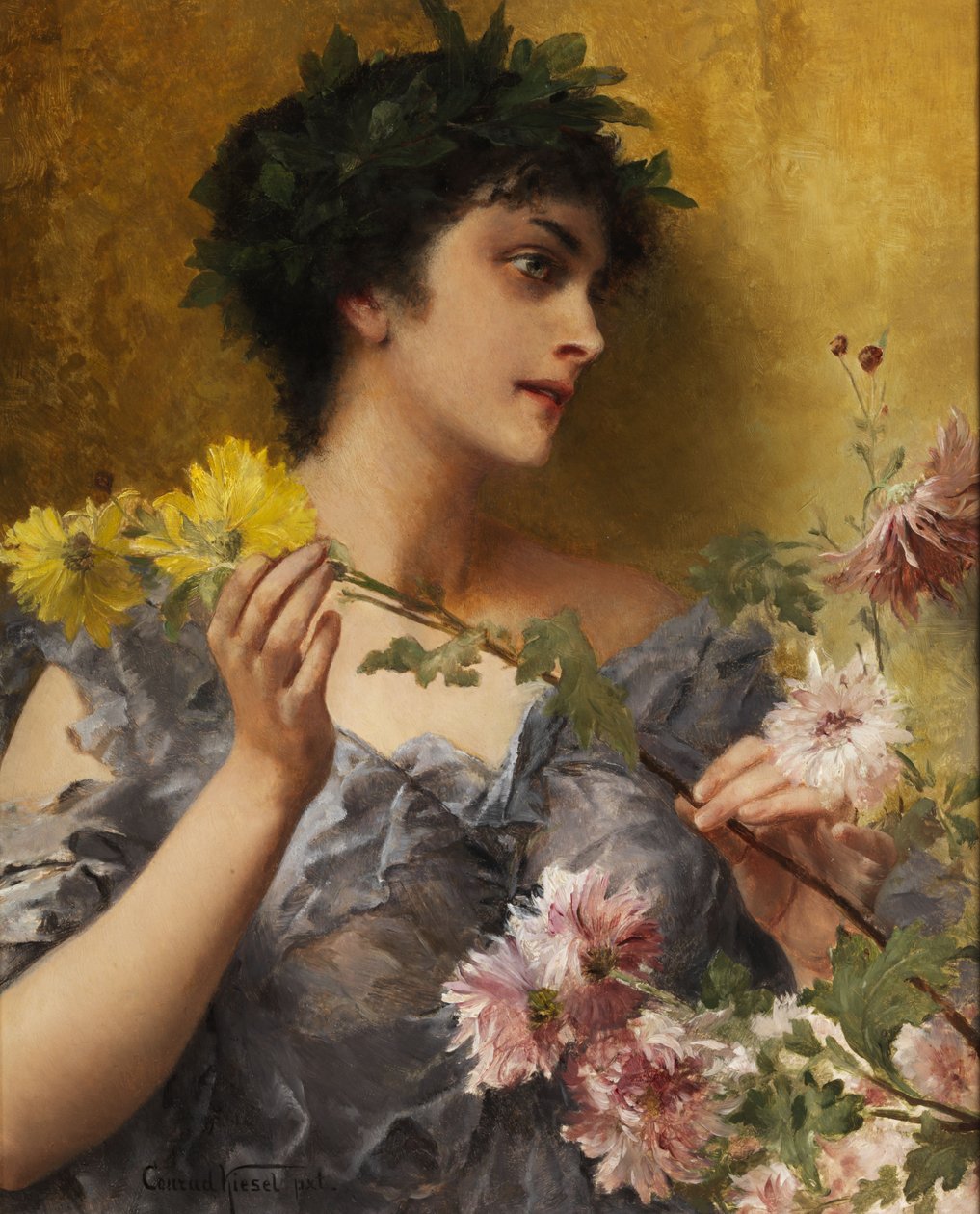 Homenagem às flores de Conrad Kiesel