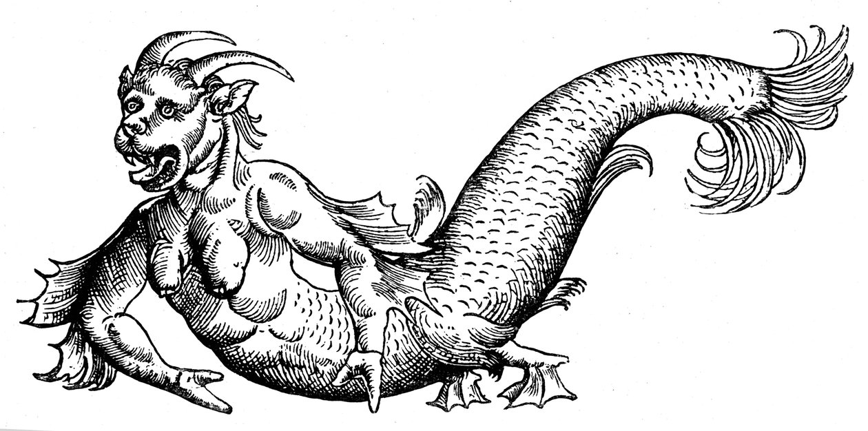 Diabo dos mares de Conrad (after) Gesner