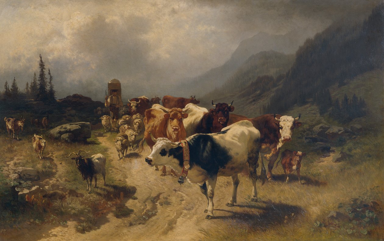 Condução do gado de Conrad Bühlmayer