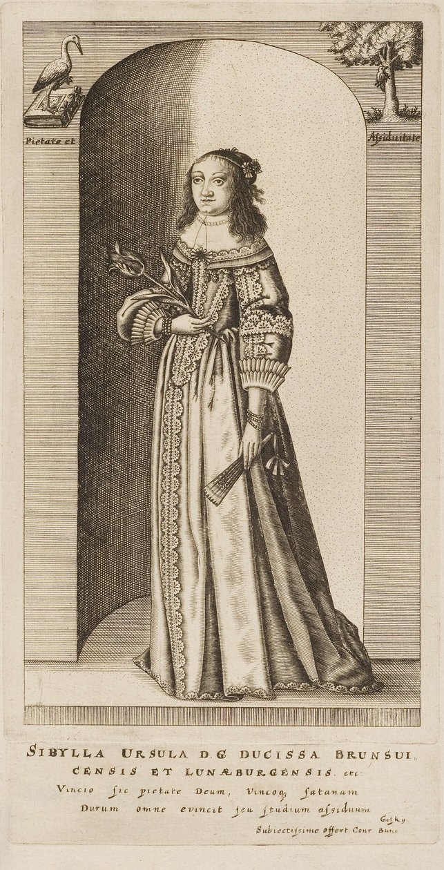 Conrad Buno - Sibylle Ursula, Princesa de Brunswick-Lüneburg de Conrad Buno