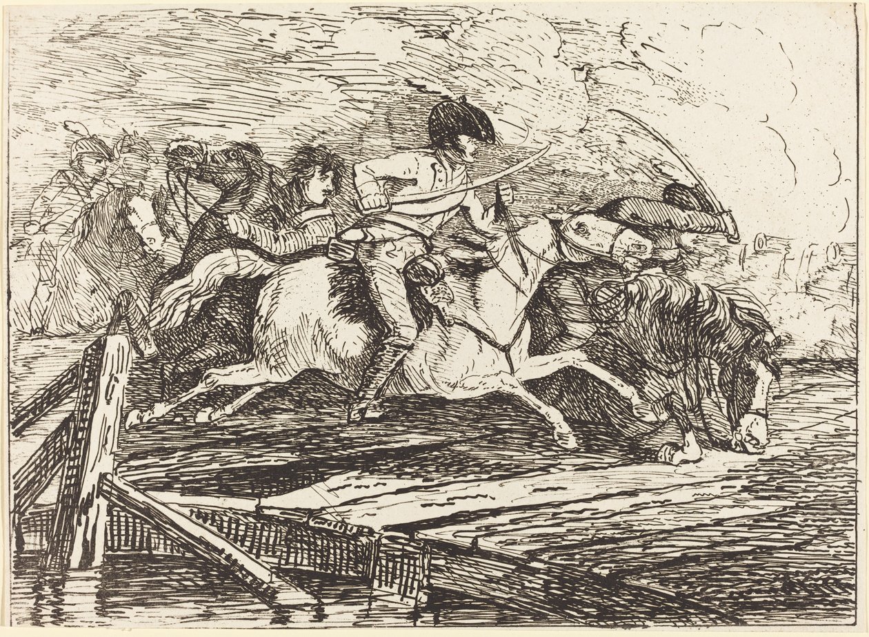 Carga de Cavalaria de Conrad Gessner