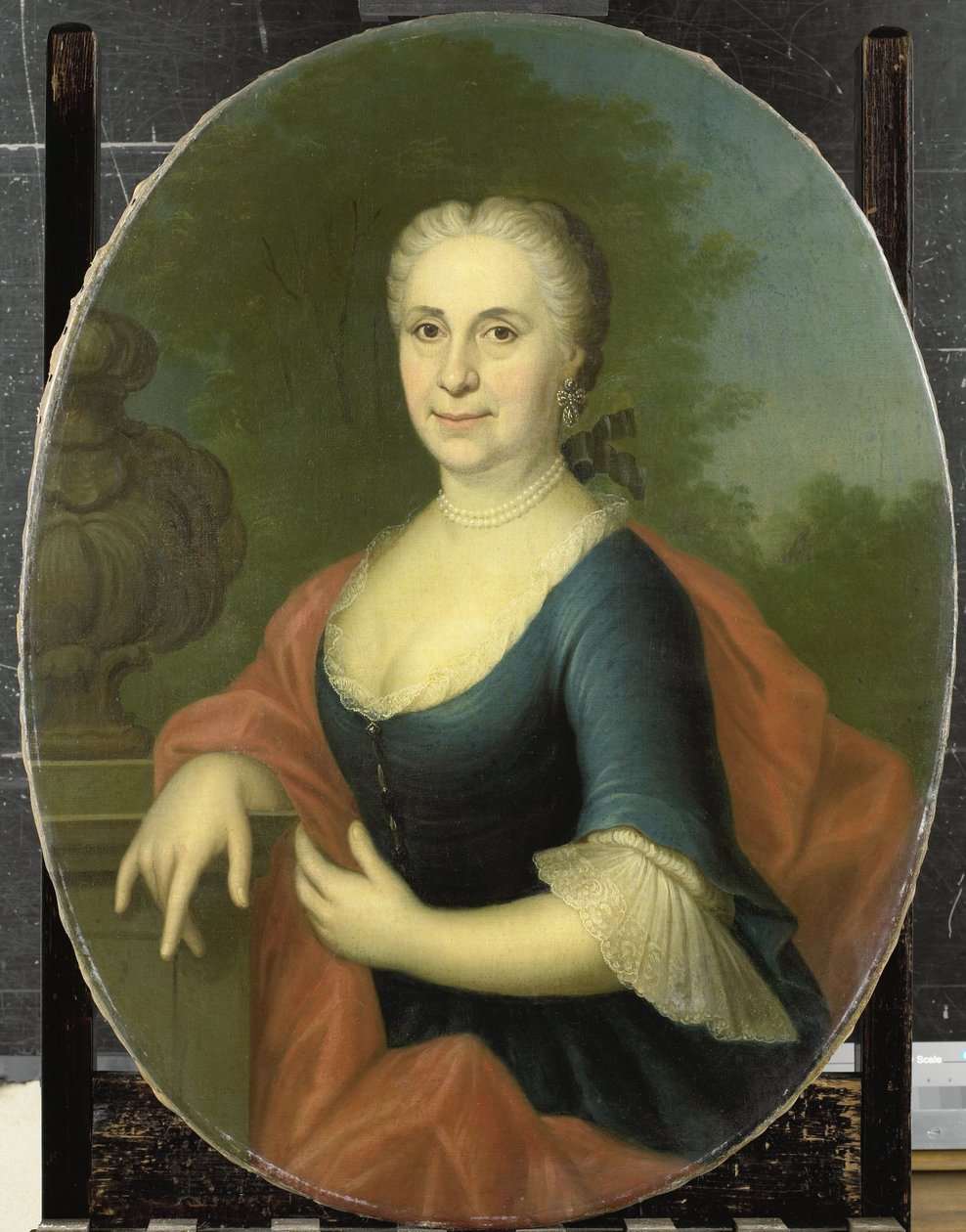 Cornelia van Schuylenburgh (1703-84), esposa de Diederik van Bleyswijk de Conrad Kuster