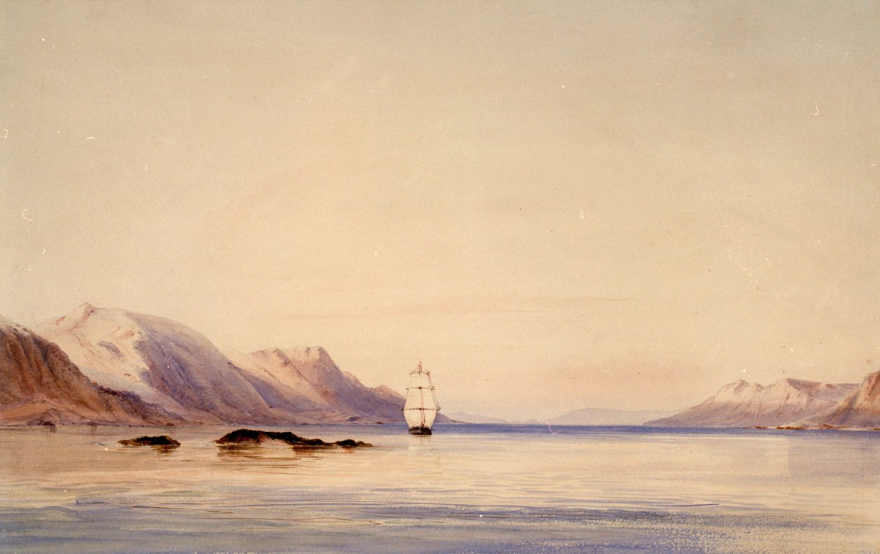 O navio de pesquisa HMS 