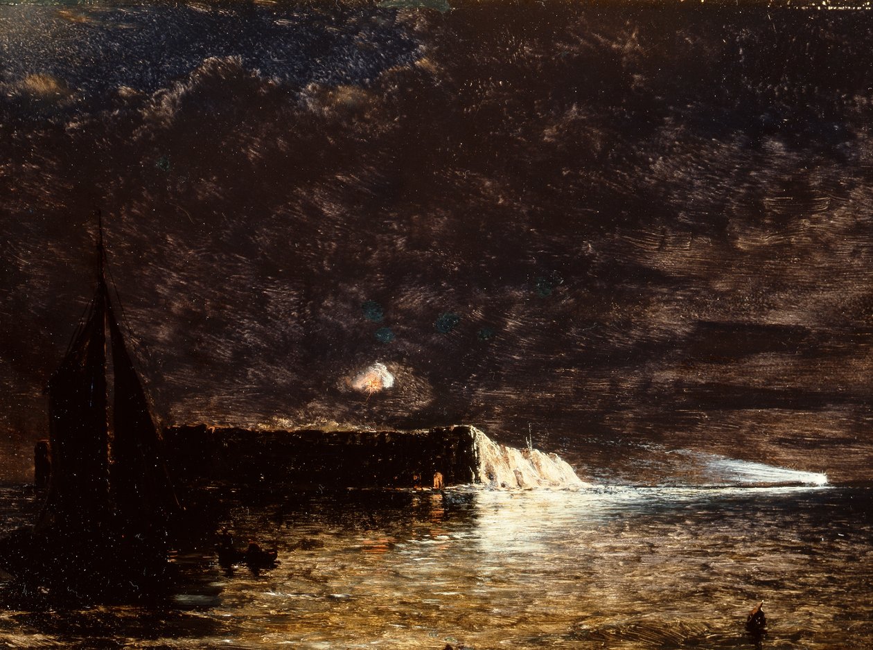 Bombardeamento noturno, Forte Sumter, 10 de dezembro de Conrad Wise Chapman
