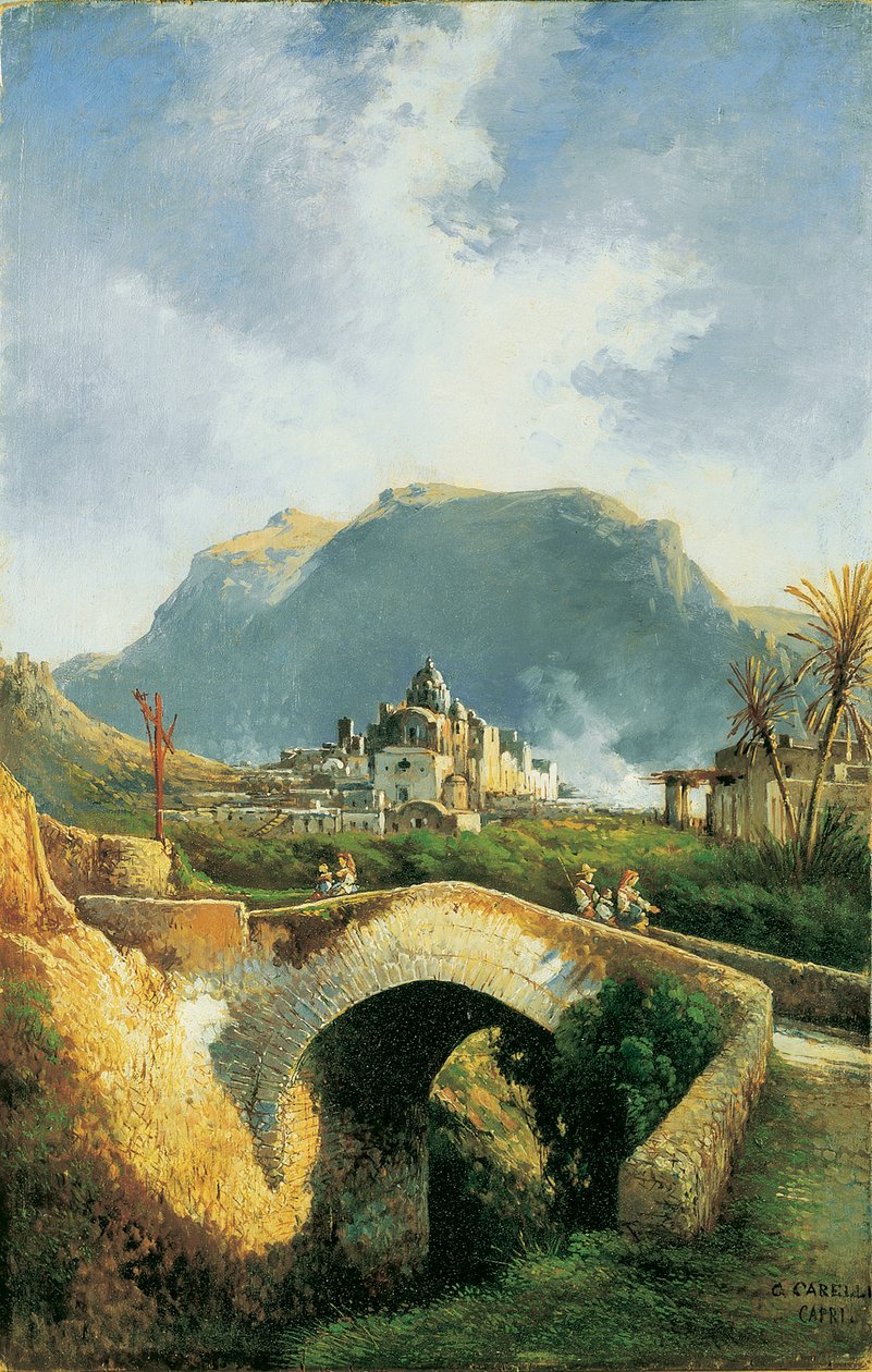 Capri, ponte de Tibério de Consalvo Carelli