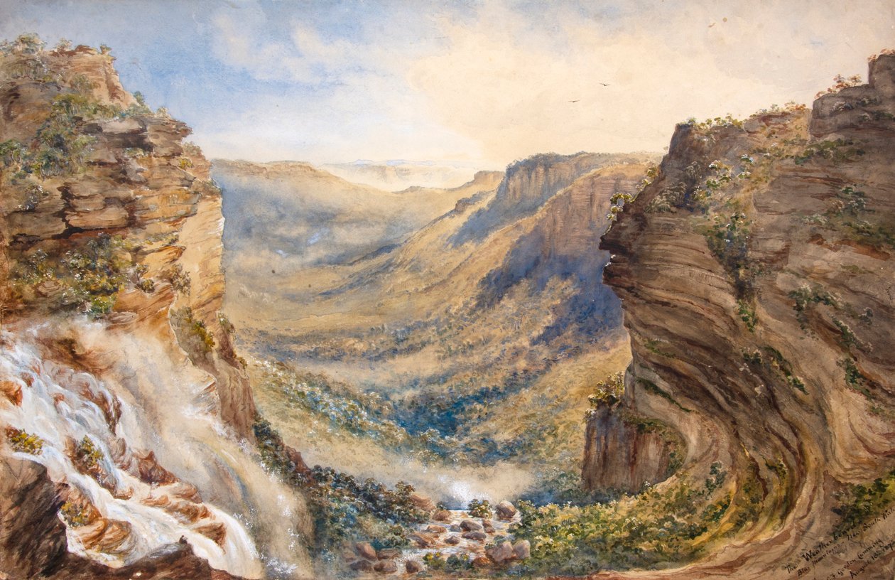The Weatherboard, Blue Mountains, Nova Gales do Sul de Constance Frederica Gordon Cumming
