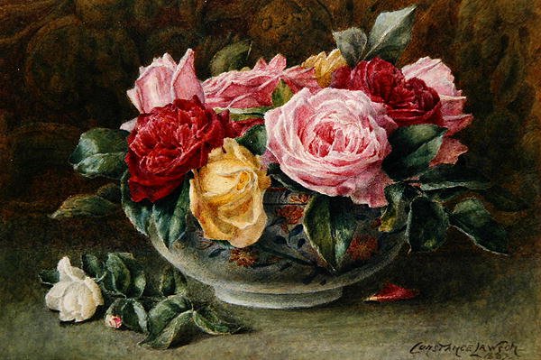 Uma Tigela de Rosas de Constance Lawson