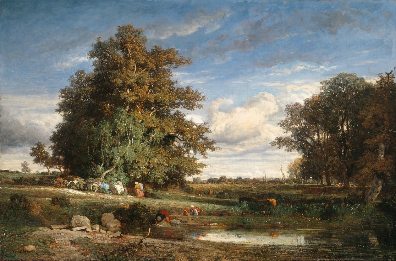 O Pântano de Constant Emile Troyon