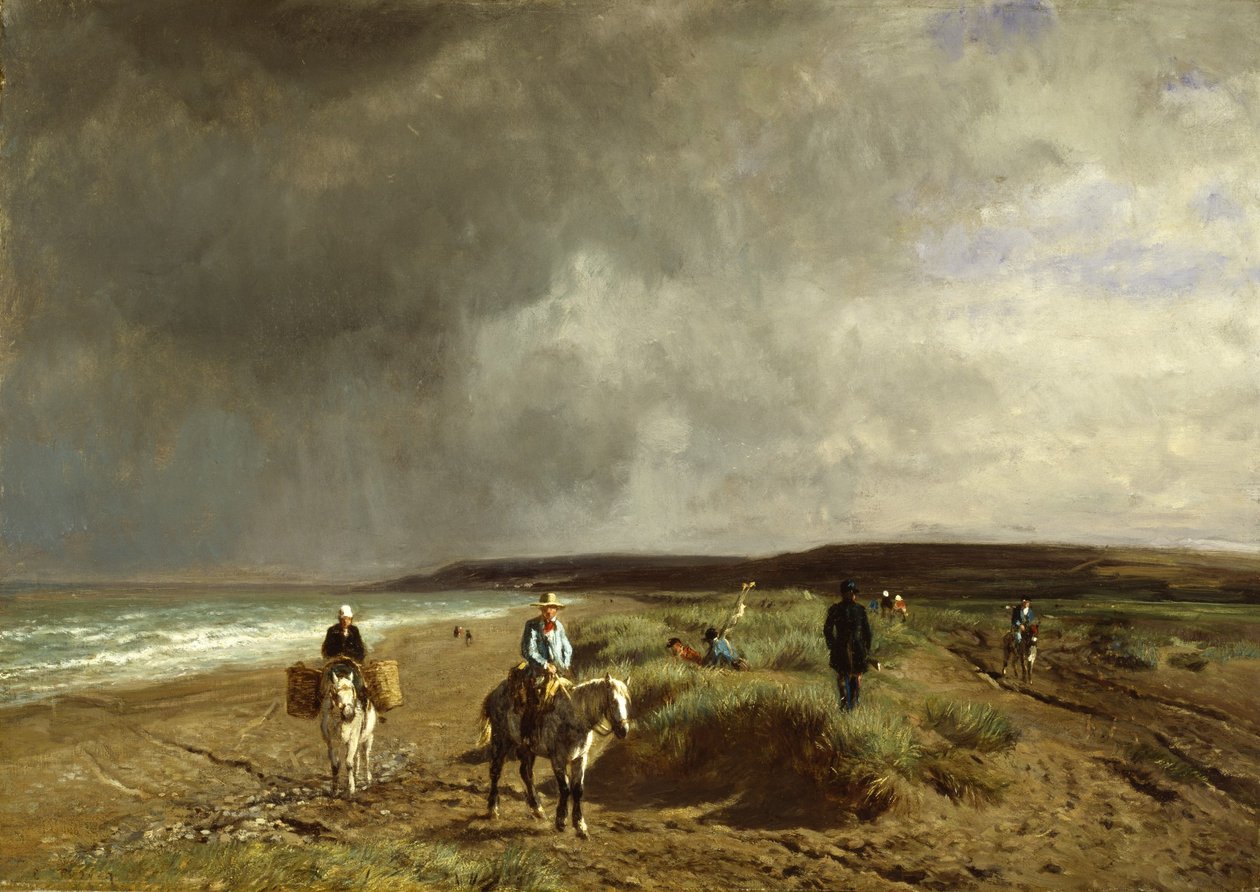 Costa perto de Villers, c.1859 de Constant Emile Troyon