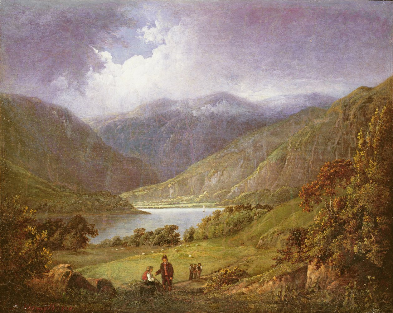 Haweswater: Lake District de Constant Emile Troyon