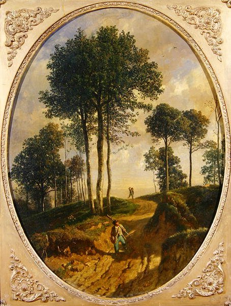 O caçador de Constant Emile Troyon