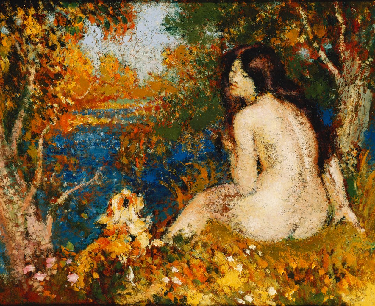 Buquê de lírios; Bouquet de Lys - Lírios de Constant Montald