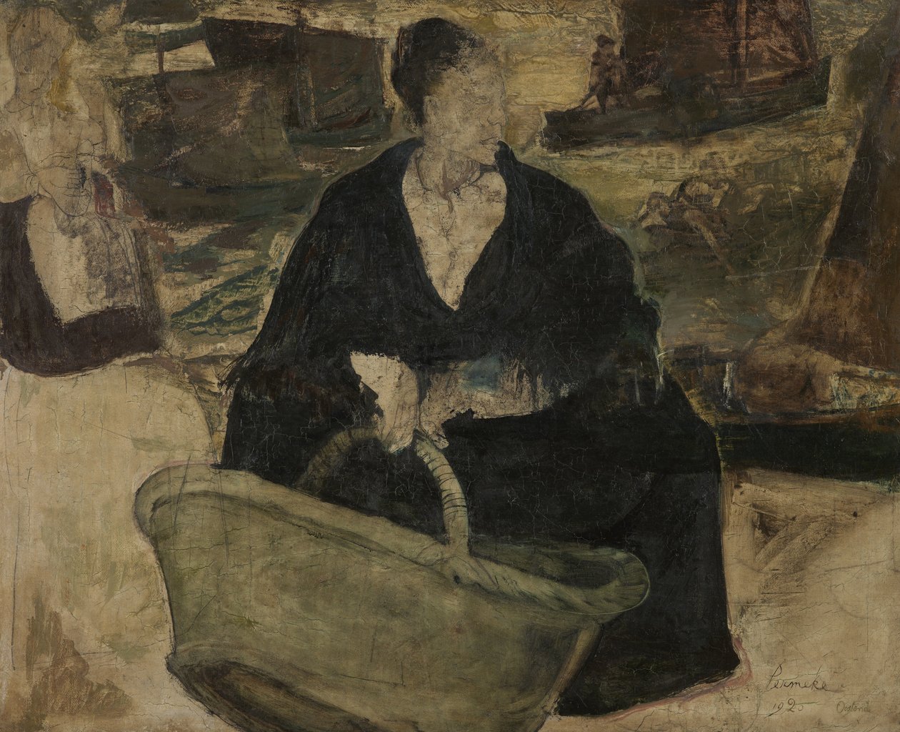 Esposa do pescador de Constant Permeke